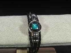 Zodiac Signs Spirit Bracelet - Zodiac Bracelet for Women - 12 Constellation Bracelets Multilayer Black Leather Wrap Bracelet