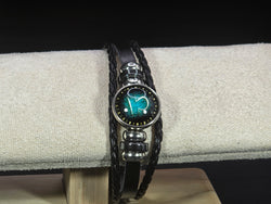 Zodiac Signs Spirit Bracelet - Zodiac Bracelet for Women - 12 Constellation Bracelets Multilayer Black Leather Wrap Bracelet